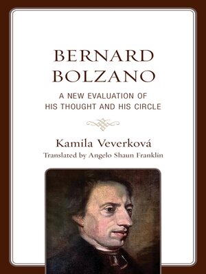 cover image of Bernard Bolzano